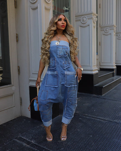 Top Knotch Denim Jumpsuit