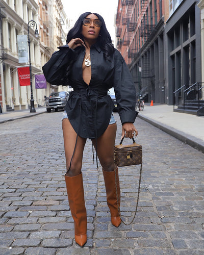 Corset Her Button up