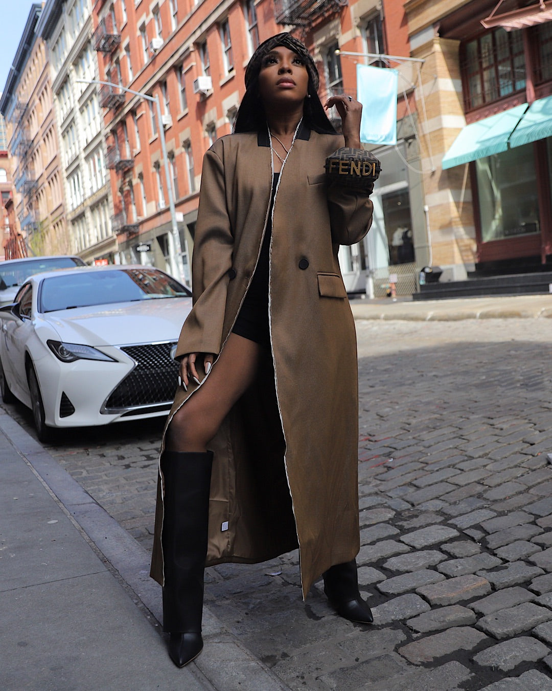 Luxury Lines Trench