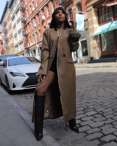Luxury Lines Trench