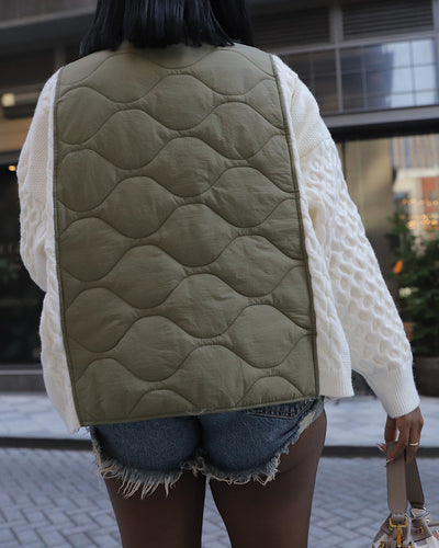 Quilted to Perfection Sweater