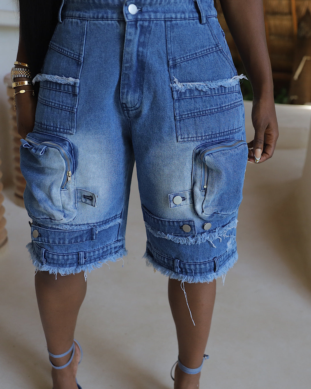 Palafitos Denim Shorts